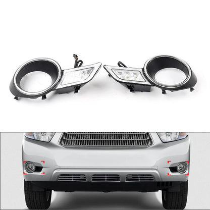 Daytime Running Lights Fog Lamps for Toyota Highlander (2008-2011)