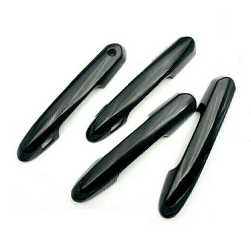 Black Car Door Side Handle Covers for Toyota RAV4 (2019-2020)