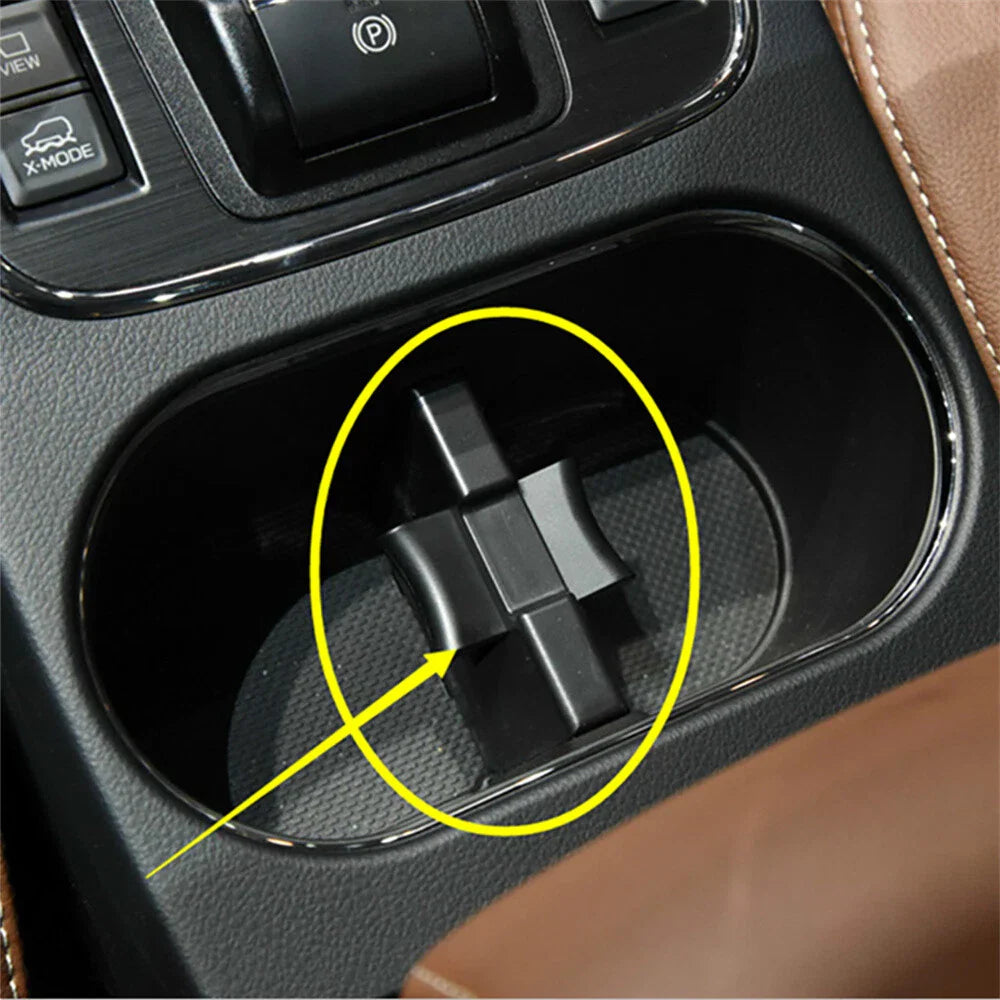 Cup Holder Insert Divider for Subaru Forester, Legacy, Outback (2009-2023)