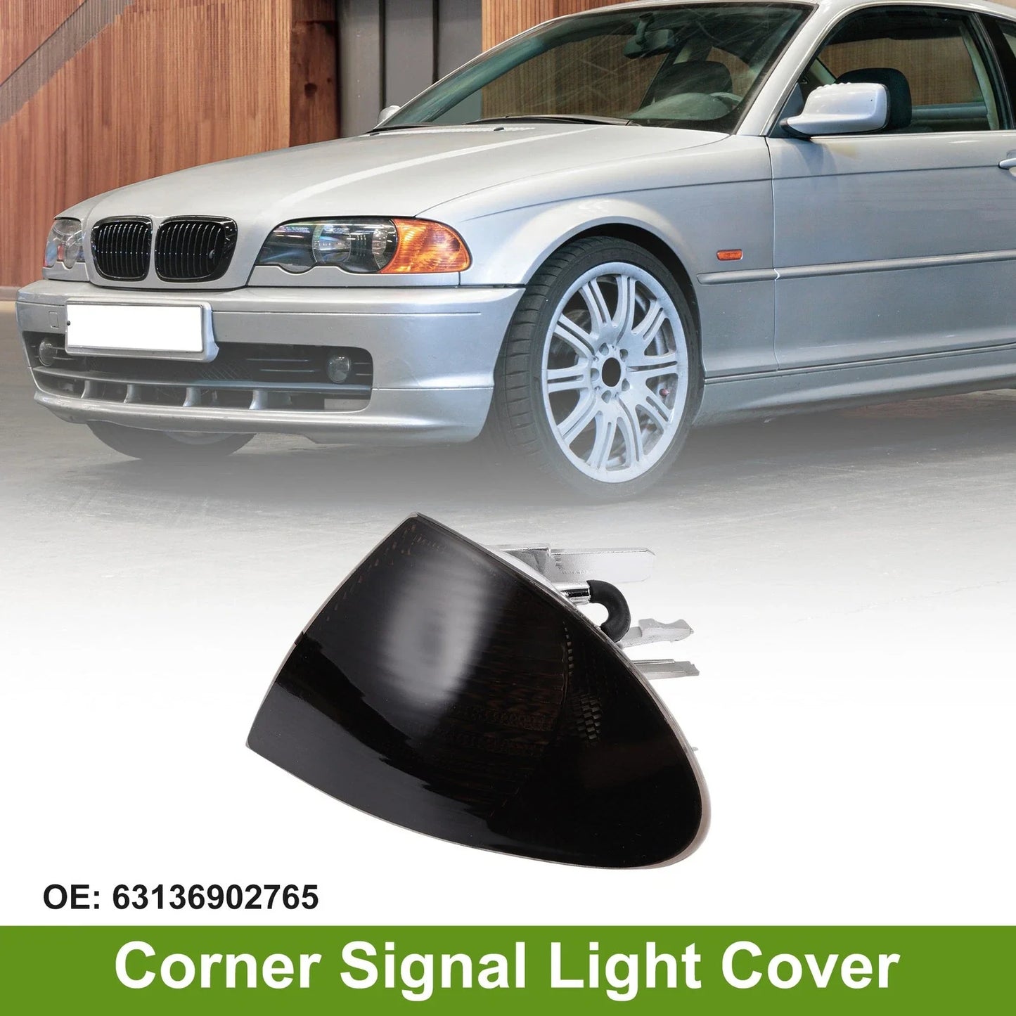 1 Pc Left Corner Signal Light Cover for BMW 3 Series (1999 - 2001)