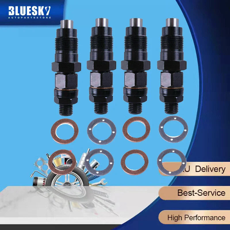 Set of 4 Diesel Injectors for Toyota Hilux LN167R 3.0 5LE (2005-2015)