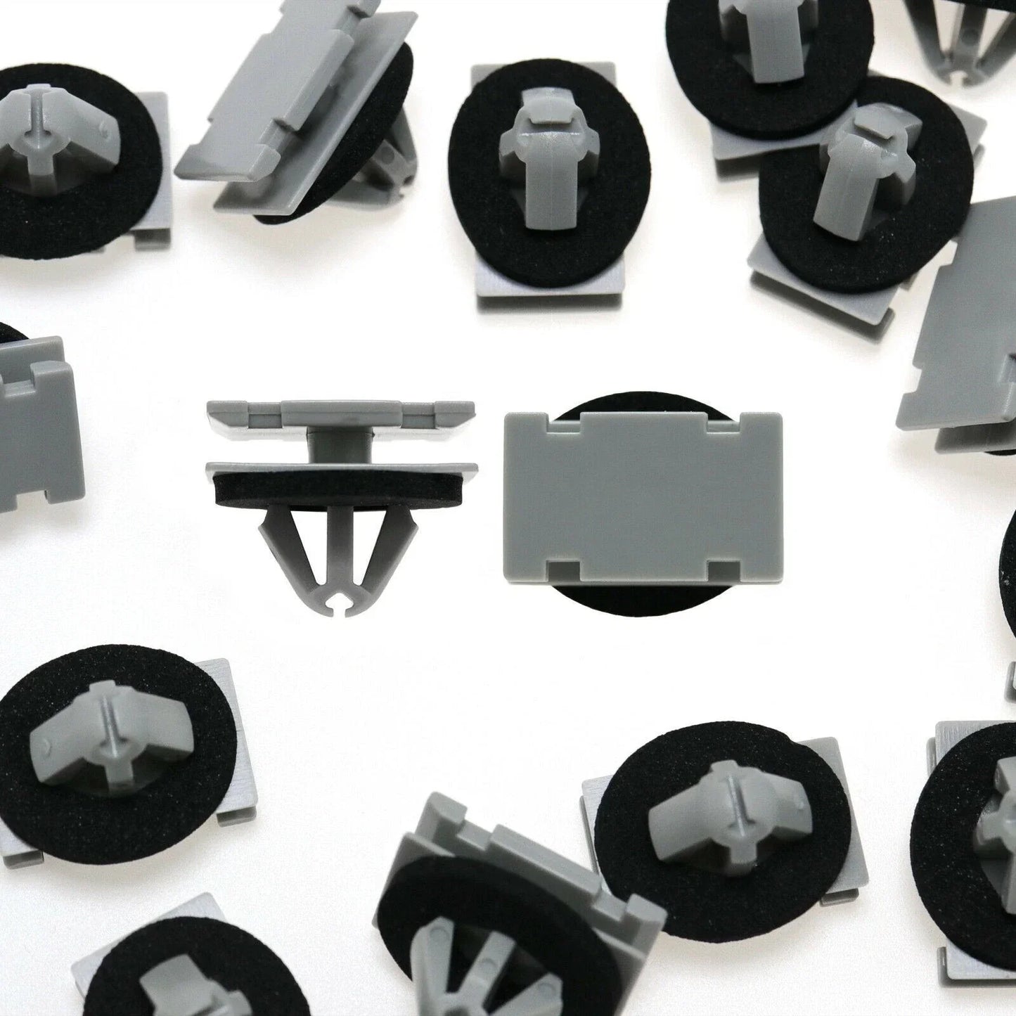 Plastic Rivet 50pcs Bumper Exterior Fastener for Vehicle