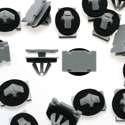 Plastic Rivet 50pcs Bumper Exterior Fastener for Vehicle