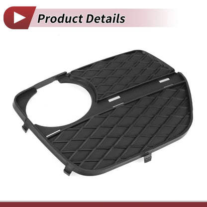 1 x Car Front Right Fog Light Grill for BMW X6 (2012-2014) Black