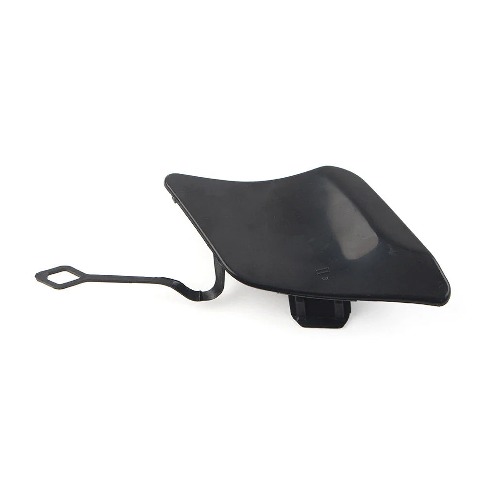 Black Front Bumper Tow Hook Eye Cover for Mercedes-Benz C Class W204 (2007-2014)