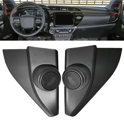 2 x Tweeter Speaker Cover Trims for Fortuner (2016–2020)