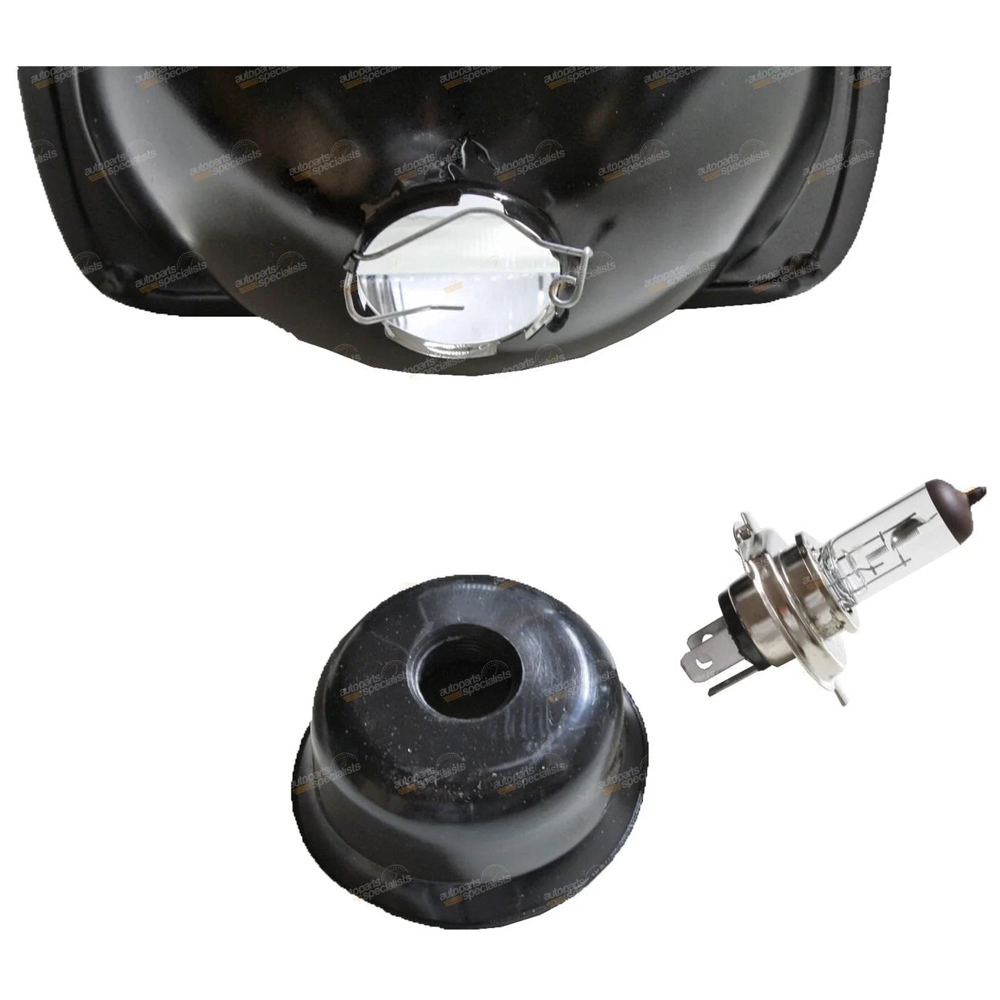 LH/RH Universal Headlight w Globe for Toyota Townace/Liteace/Celica (1983–1996)