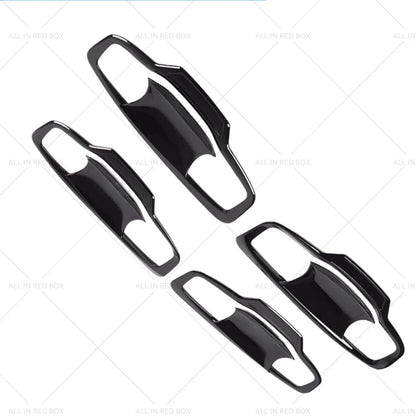Gloss Black Door Handle Bowl Cover Trim for Mitsubishi Triton (2024+)