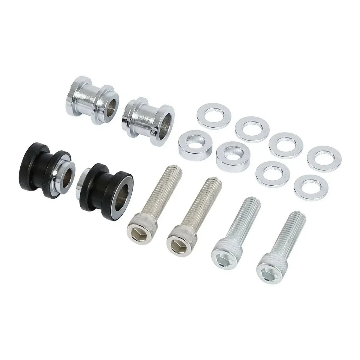 Detachable Chrome Docking Hardware Kit for Harley Fat Boy Breakout (2018-2025)