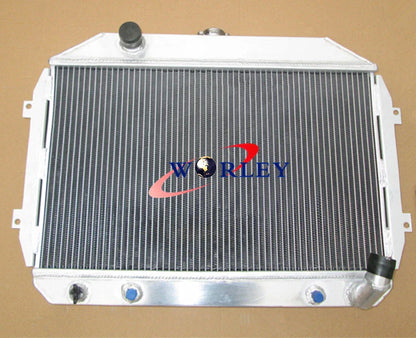 3ROW Aluminum Radiator + Fans for Nissan Fairlady Z S30 Datsun 240Z/260Z (1970-1978)