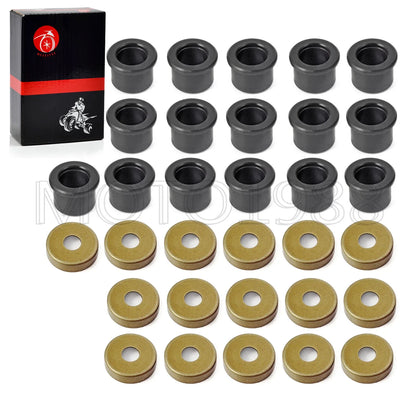 16pcs A Arm Bushing Dust Seal Caps Kit for Yamaha Warrior 350 (1987–2004)