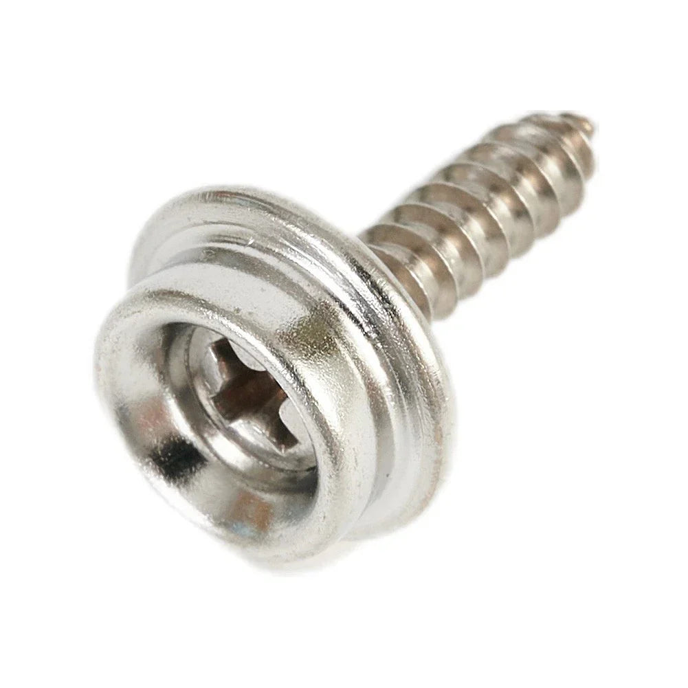 30pcs Screw Kit Snap Fastener Stainless Steel