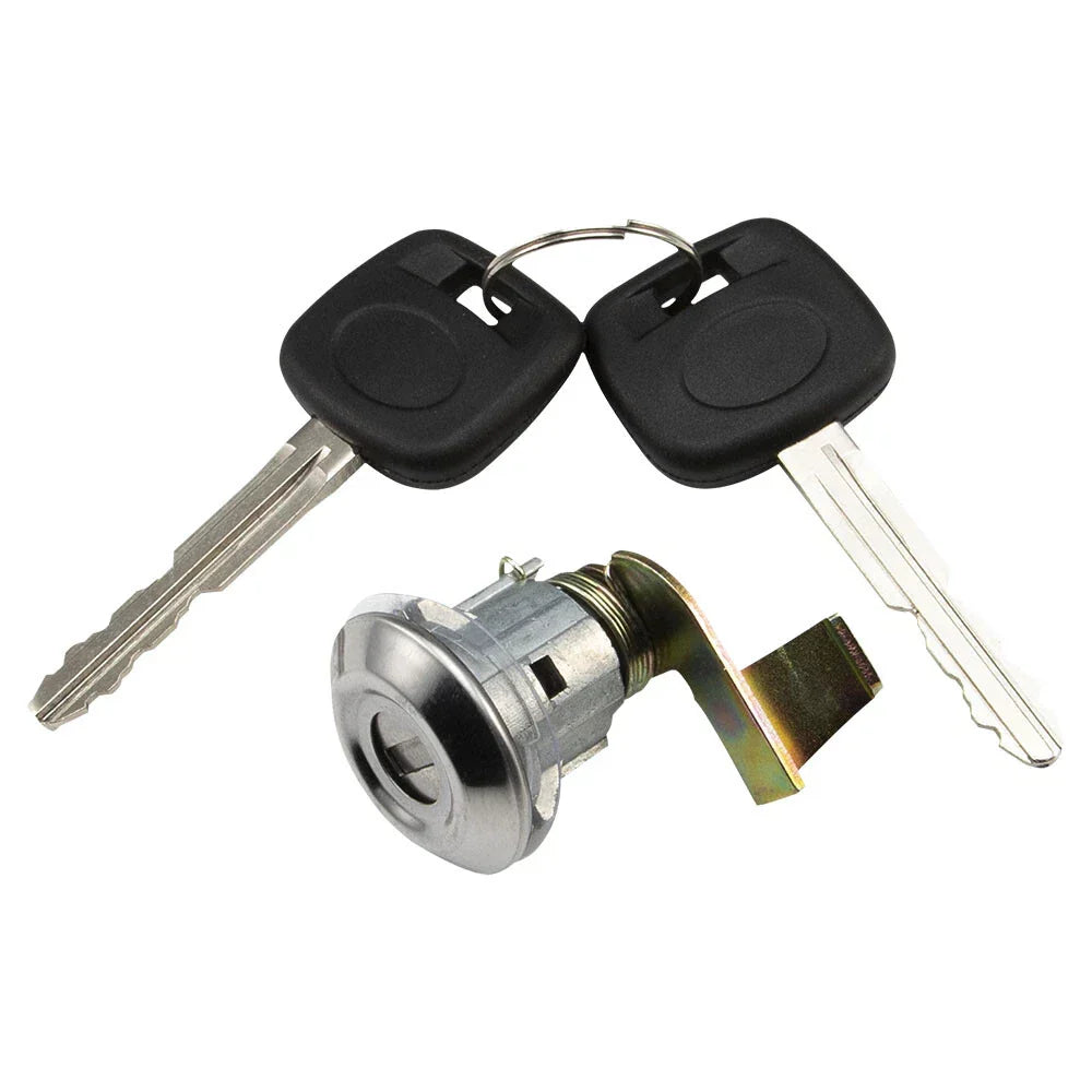 Fuel Lid Door Gas Lock + Key for Toyota Pickup 4Runner (1984-1995)