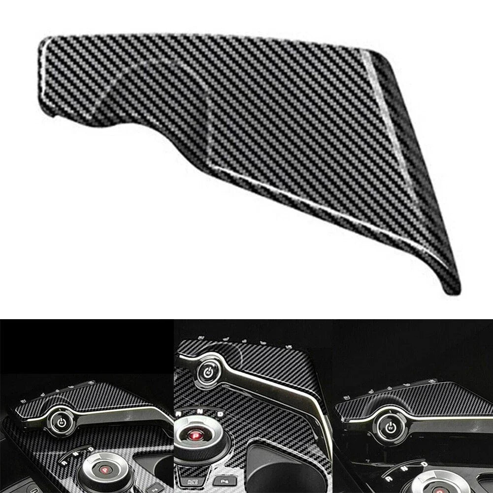 1 Pc Carbon Fiber Pattern Center Console Frame Trim Cover for KIA EV6