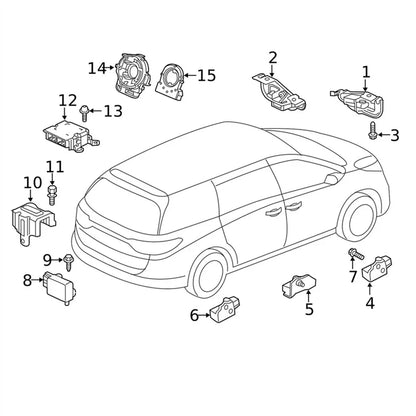 Steering Sensor for Honda Odyssey, Passport, Pilot, CR-V, HR-V (2005-2023)