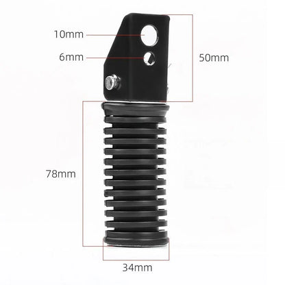 Rear Foot Pedals Textured Anti Slip for GN125 GS125