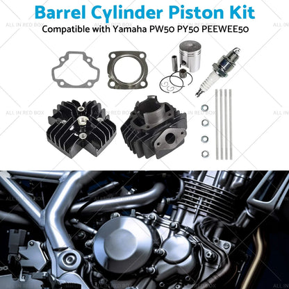 Yamaha PW50 PEEWEE50 Bore Barrel Cylinder Piston Kit