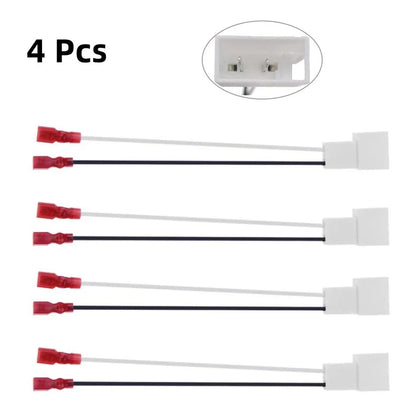 4 x Speaker Connector Harness Adapter for Toyota Scion Camry Mitsubishi Isuzu
