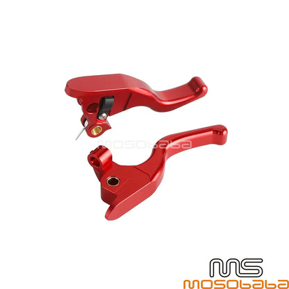 Red Hand Brake Clutch Levers for Harley Tri-Glide CVO/SE FLHTCUTG (2009-2023)