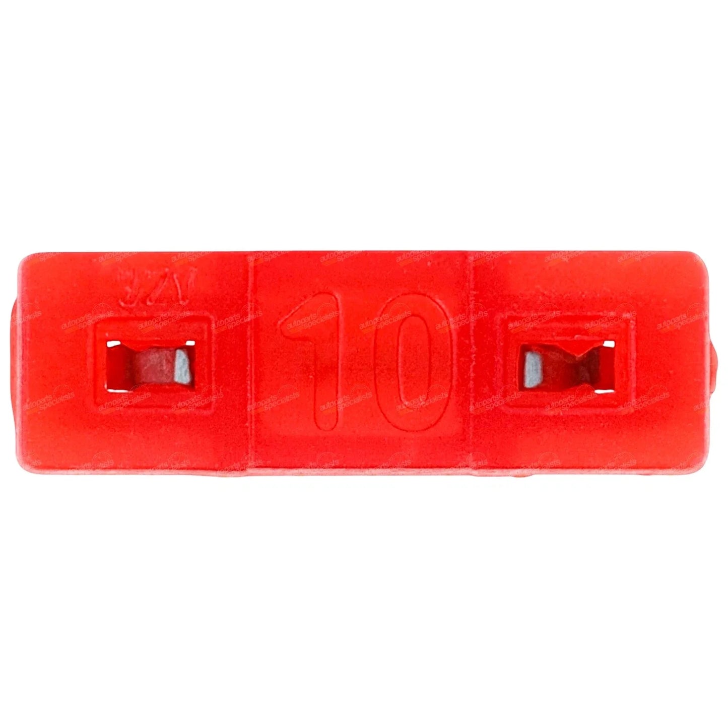 100 x Low Profile Mini Blade Fuses - 10 Amp Red