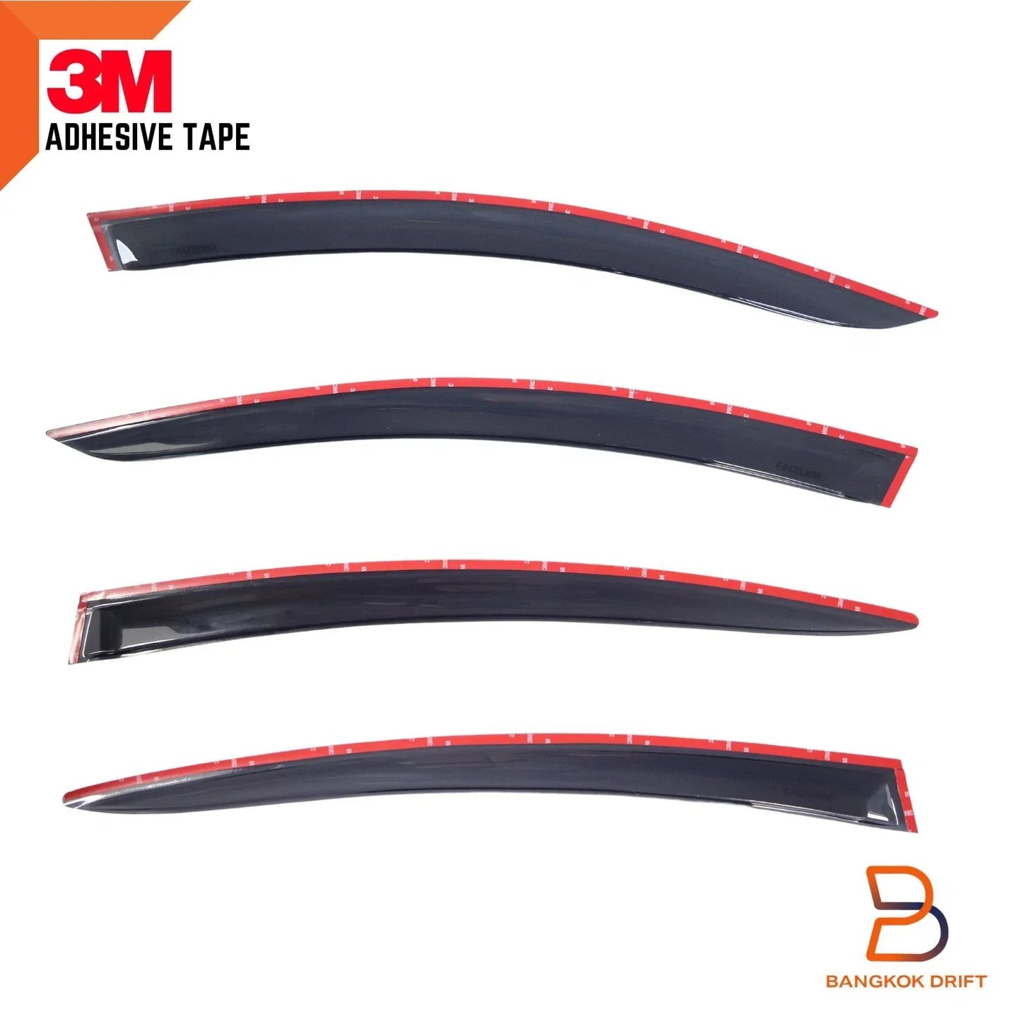 Weather Shield Window Visor Rain Guard for Mazda 3 BP (2019-2022)