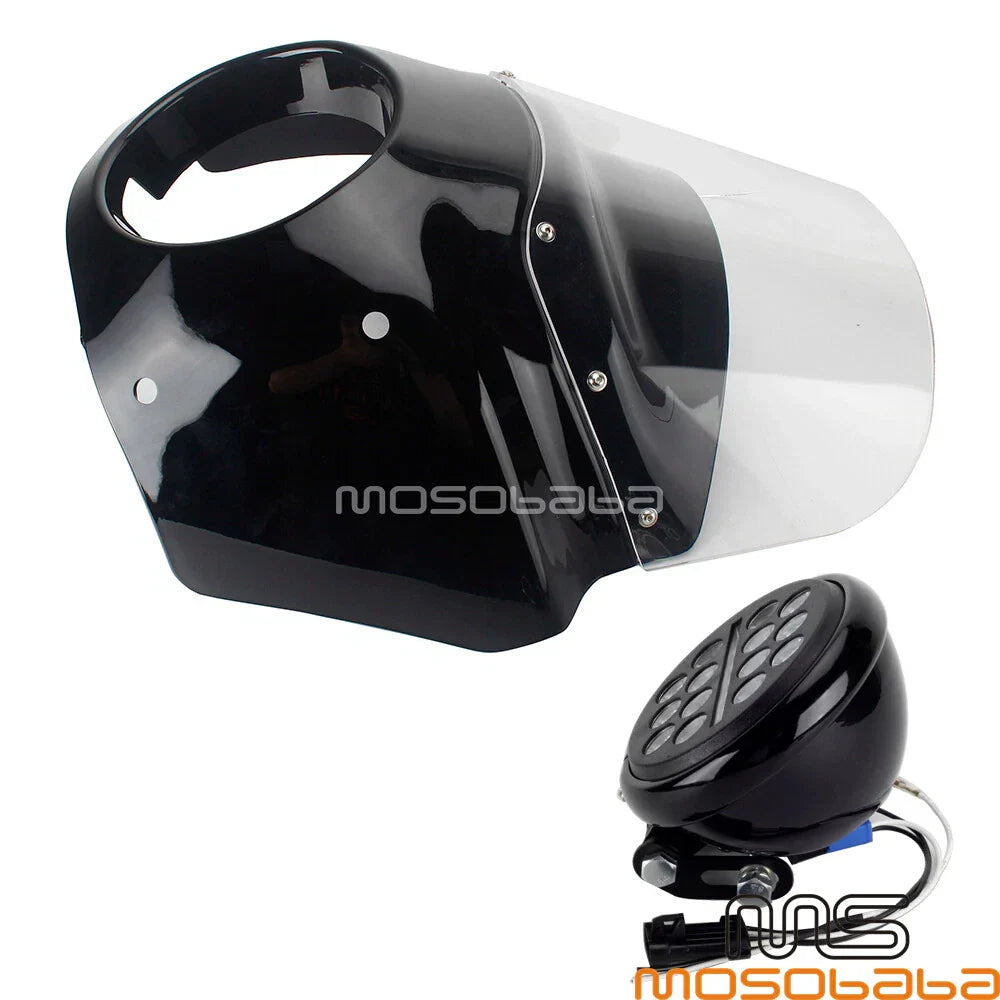 11" Front Fairing + 5.75" LED Headlight for Harley Davidson FXLRS (2020-2023)