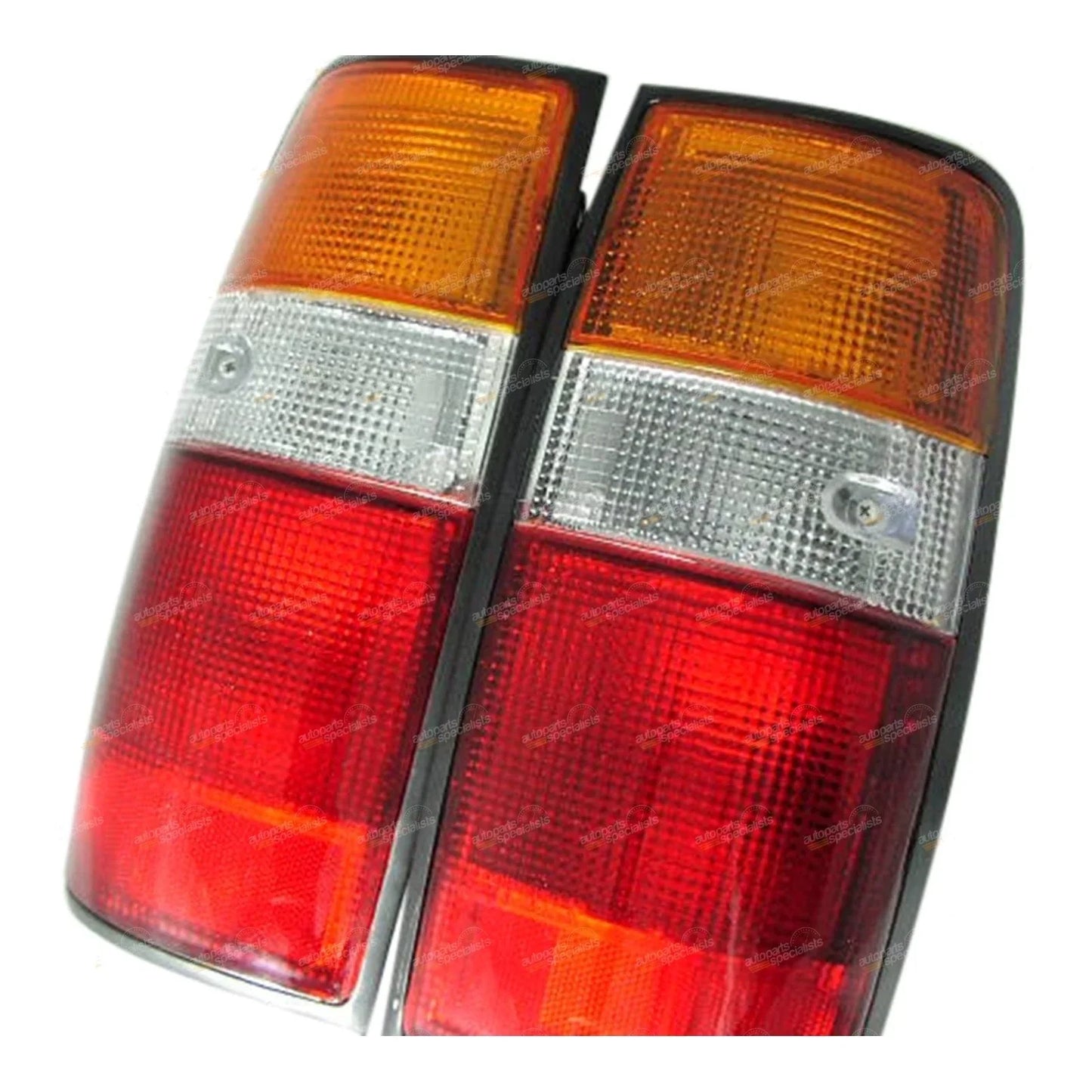 LH+RH Tail Lights / Pair / for Toyota Landcruiser 80 Series (1990–1997)
