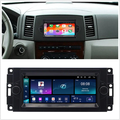 6.8" Android 13 Stereo Radio GPS Navigation for Dodge Chrysler Jeep RAM