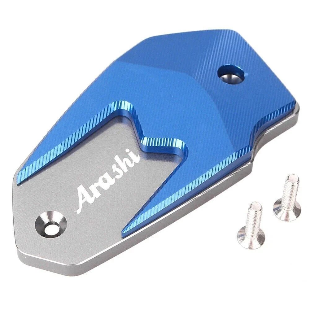 Blue CNC Front Brake Fluid Reservoir Cover for Kawasaki Z800 (2013-2016)