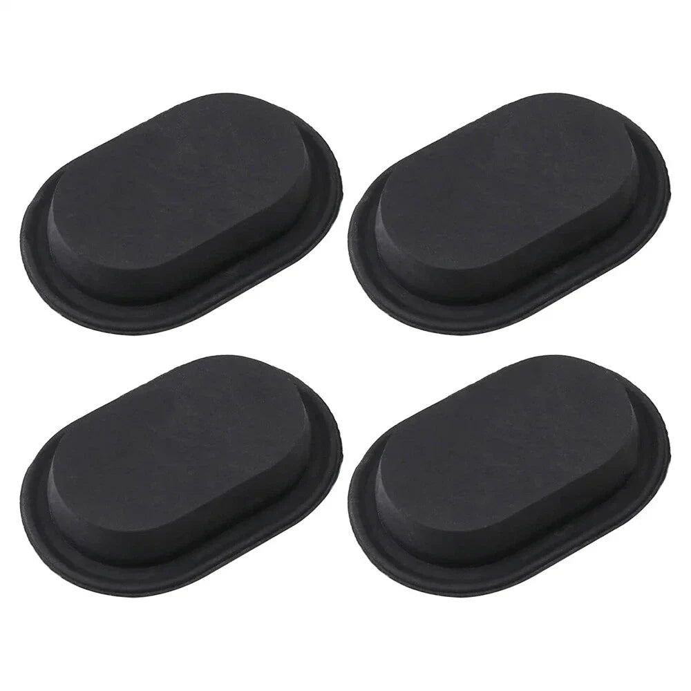 4 x Rubber Floor Pan Drain Plugs for Jeep Wrangler Gladiator (2018-2023)