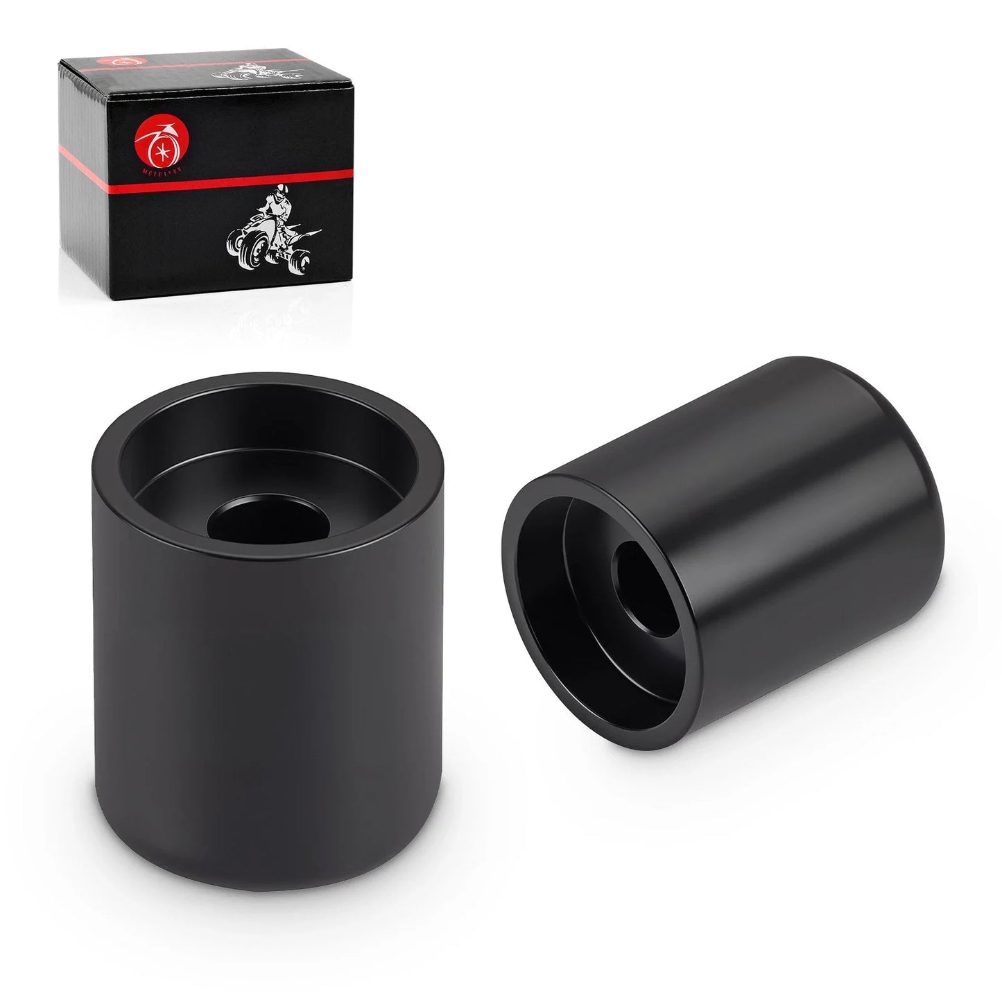 2pcs Bar Weights for Kawasaki Ninja EX250F/EX500/ZX600/ZX750/ZX900(1988–2009)