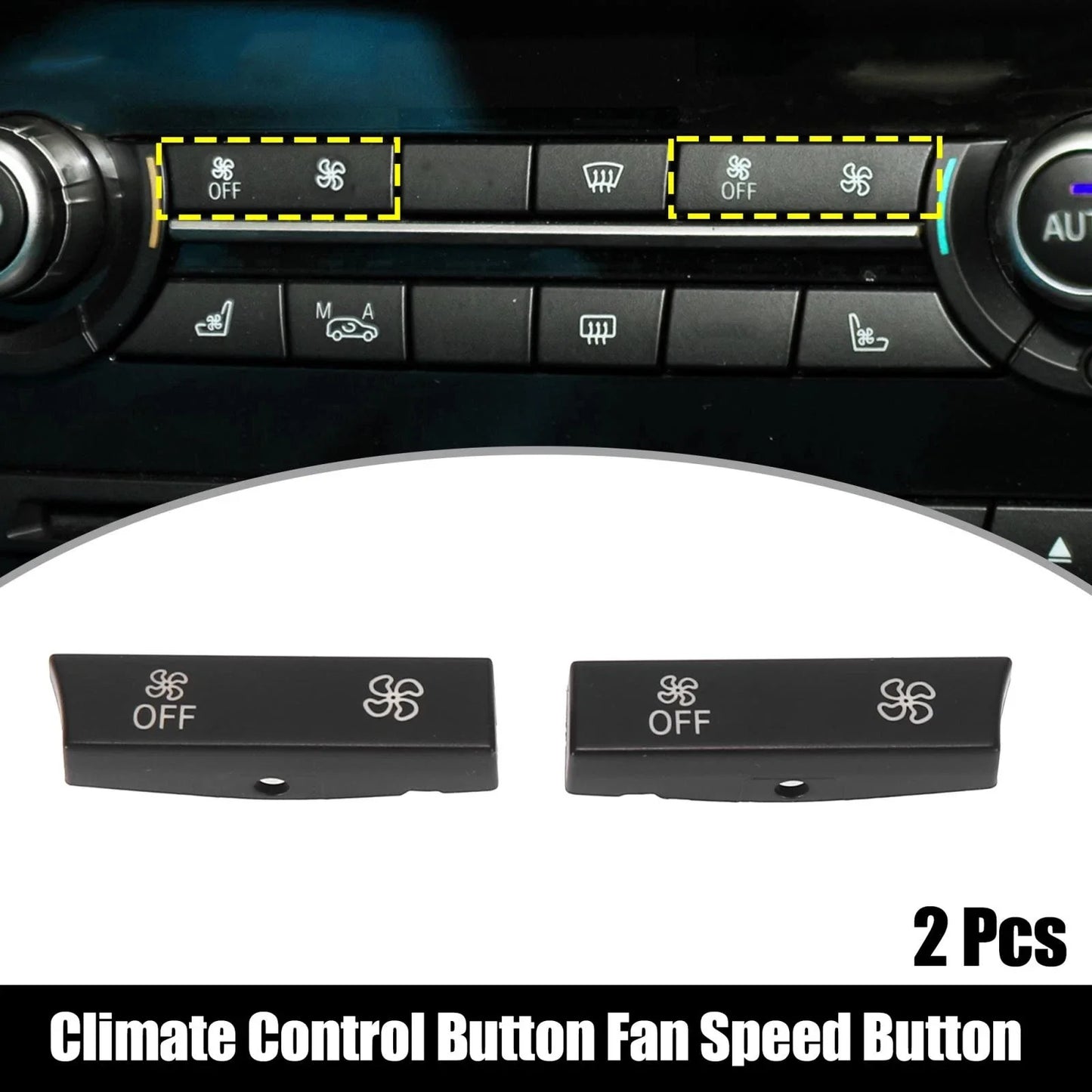 AC Climate Control Button Fan Speed for BMW 5 Series F07 F10 6 Series F06