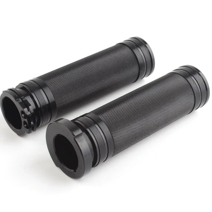 CNC Handlebar Grips for Harley Sportster, Dyna, Softail, Touring, Fatboy
