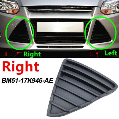 ABS Plastic Front Lower Bumper Triangle Grill Cover for Ford Focus (1998–2018)