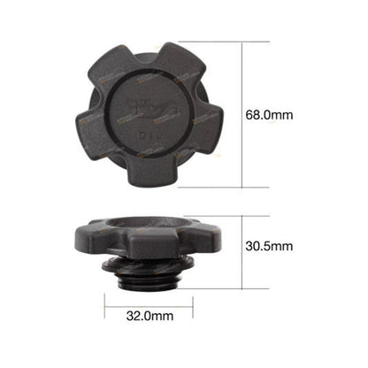 Engine Oil Filler Cap for Suzuki Sierra SJ40 SJ40T SJ50 SJ51T SJ70 SJ80