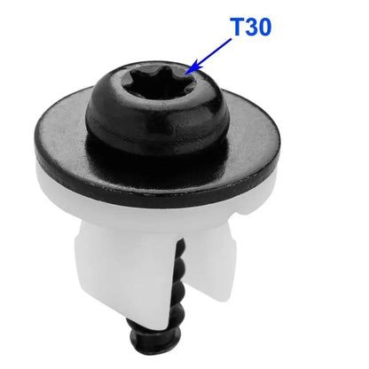 20 x Ford Under Engine Shield Screw Grommet Bumper Cover Retainers