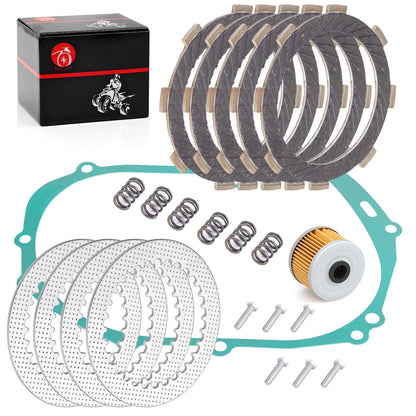 Heavy Duty Clutch Kit w/Gasket & Oil Filter for Kawasaki KLX110 (2002–2024)
