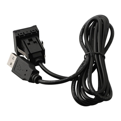 USB Dual USB Extension with Dust Cover