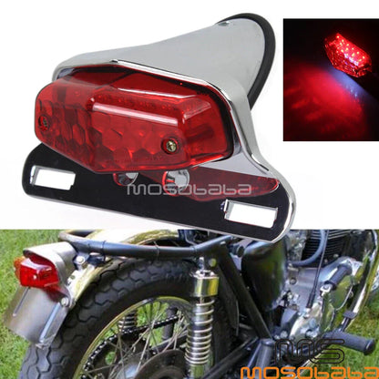 Rear LED Tail Light Mount for Harley, Norton, Honda, Yamaha, Suzuki