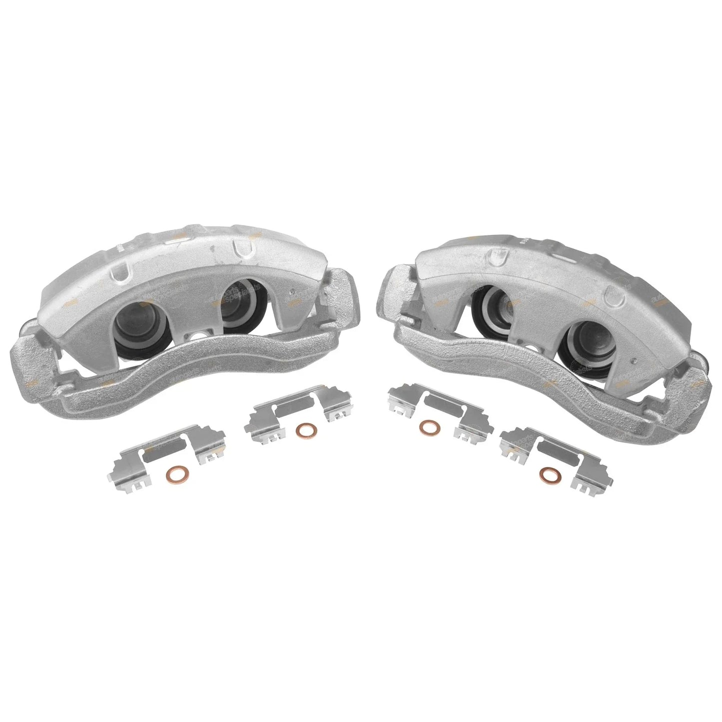 Front Disc Brake Calipers + Pads for Ford Falcon BA BF FG (2002-2014)