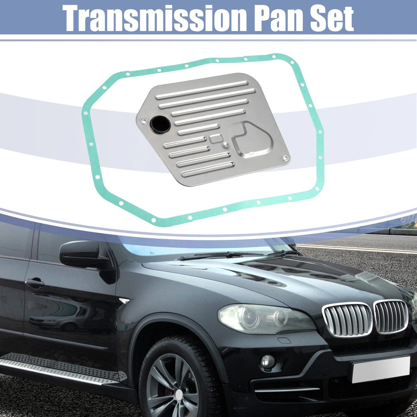 1 x Transmission Filter Oil Pan Gasket Kit for BMW 740iL Base