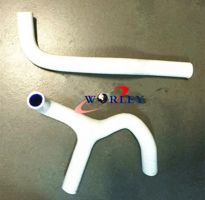 White Radiator Silicone Hose for KTM 65SX (2009-2015)