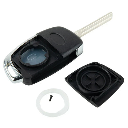 1x ABS Remote Key Shell 4-Button Resistant Grinding for Hyundai Sonata
