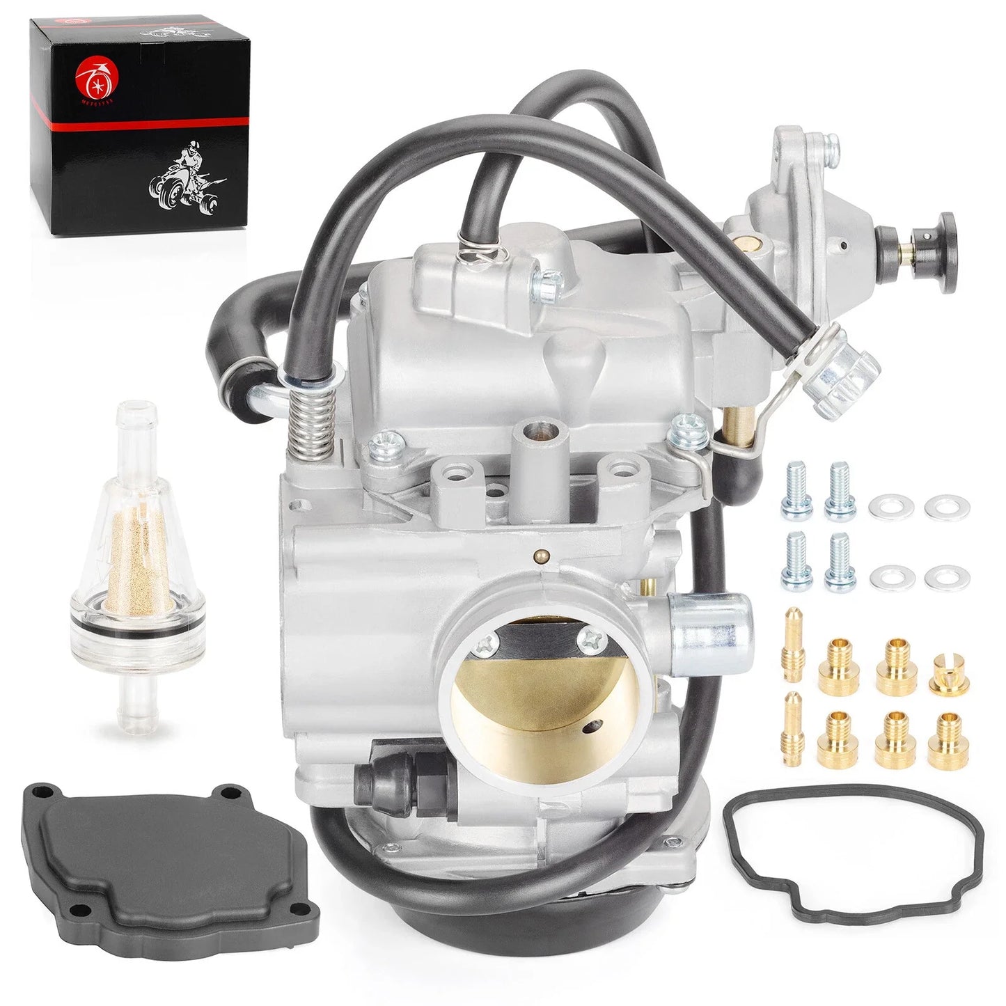 Carburetor Carb w/ Diaphragm Cover for Arctic Cat 400/500
