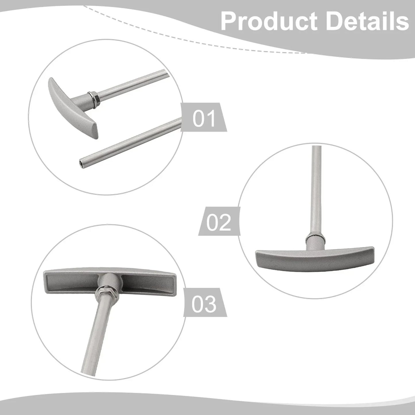 Adjustable Tube Extension / 9in / Tube Extension for RV Waste Valve Shaft