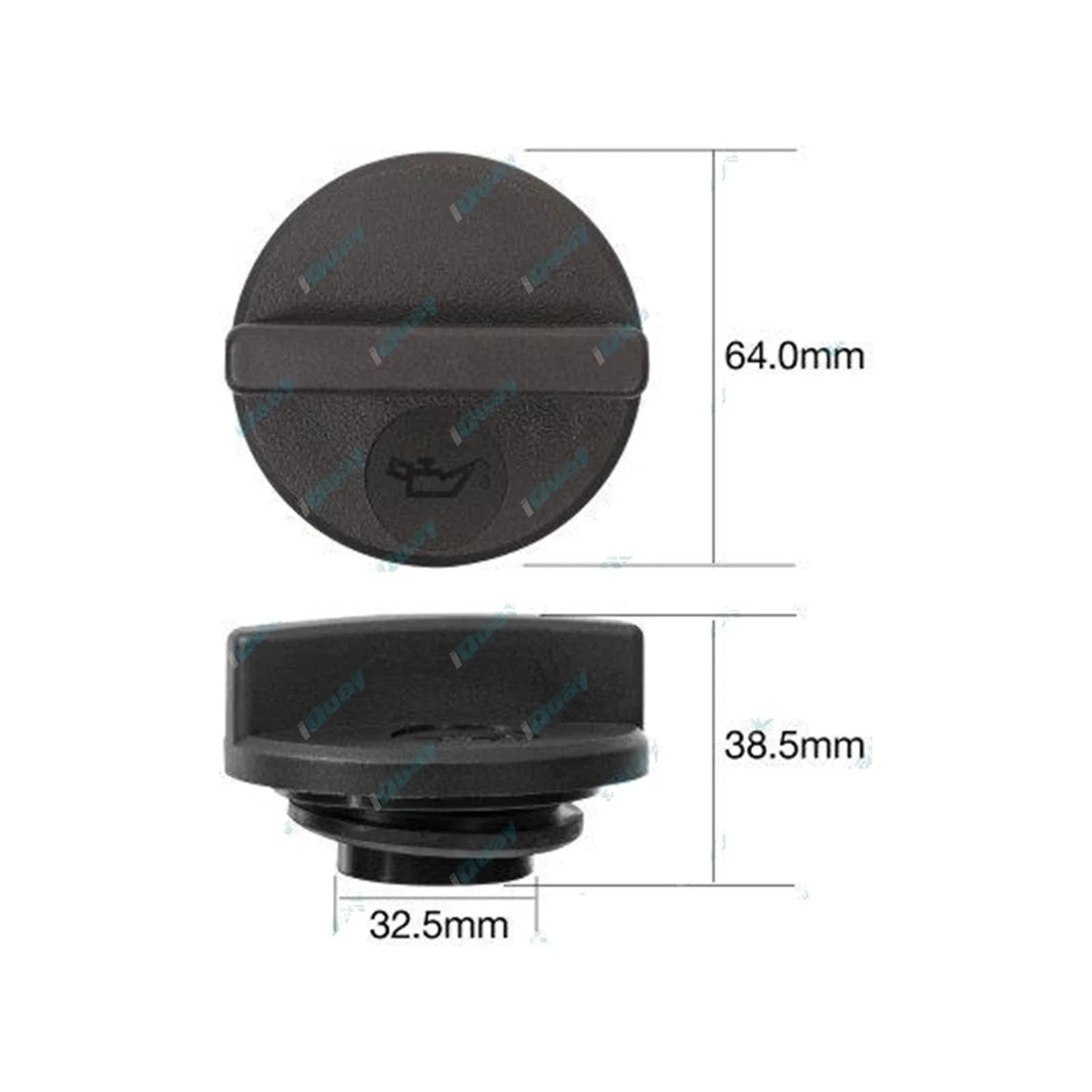 Engine Oil Cap Plastic Screw for Nissan Dualis J10 4cyl 2.0L MR20DE 2007~2016