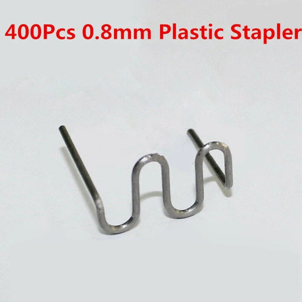 400pcs 0.8mm 0.031 Wave Staples Hot Stapler for Car Bumper Weld Repair