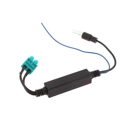 Radio Antenna Male Dual Fakra Amplifier Adapter for Diversity Antenna (N/A)