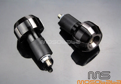 7/8" Handle Bar Ends for Honda, Suzuki, Kawasaki, Yamaha, Ducati