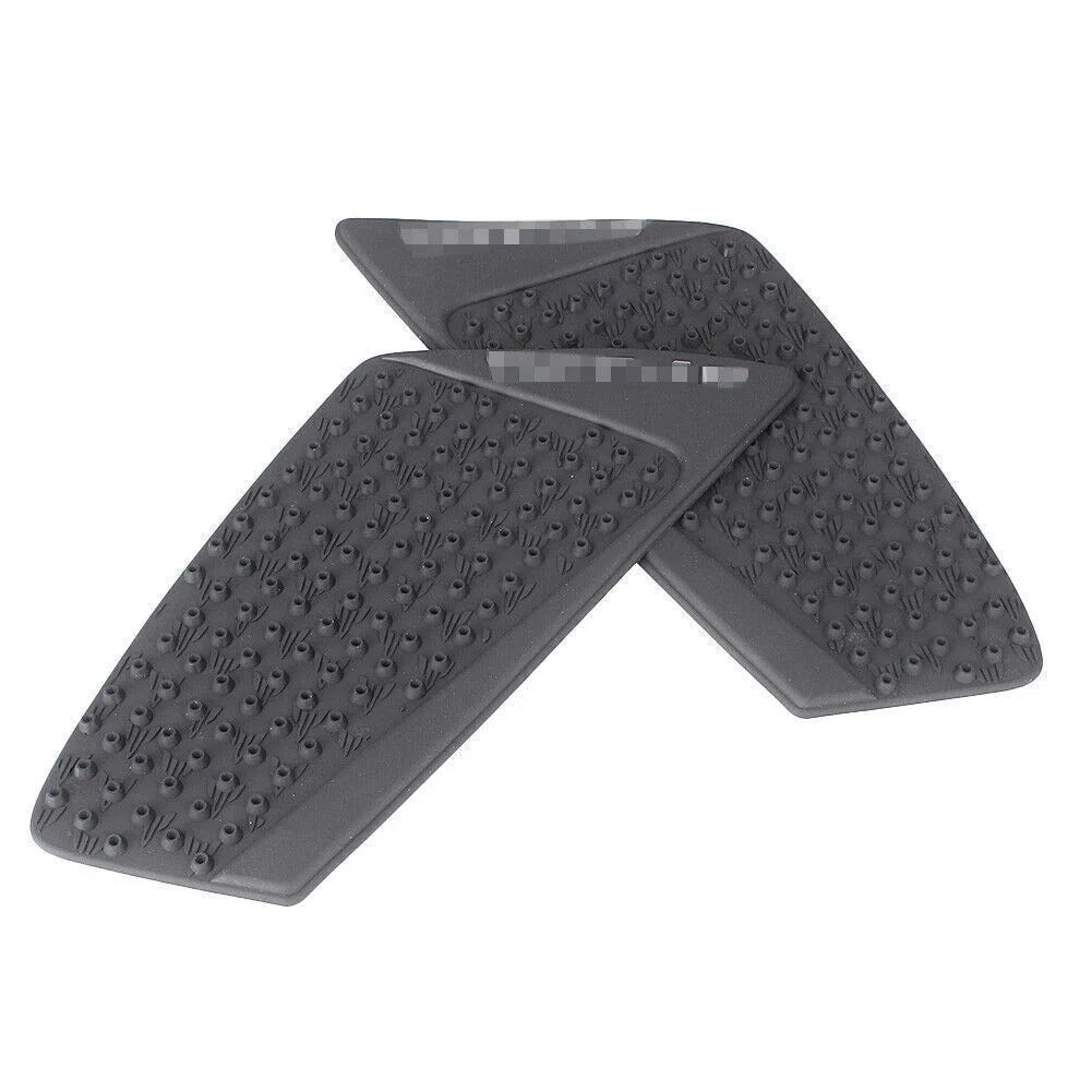 Motorcycle Gas Tank Knee Grip Decal Pad Black for Yamaha MT-10 (2016-2017)